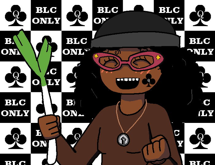 soyniqua, soytan, afro, animated, background, beaned, beanie, black lives matter, black skin, blc