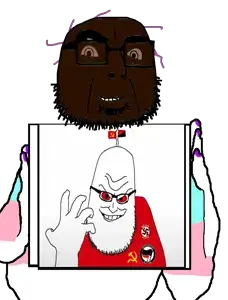 SoyBooru.com - 171698 - beard crazed eyebrows flag_transgender_pride_flag glasses holding_object meta_template moustache template tranny variant_twojak wriolgoolnkles.png