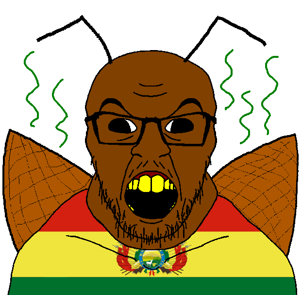 chauvin, feraljak, feraljak front, angry, animal, antenna, aymara, boliguayo, boliroach, bolis