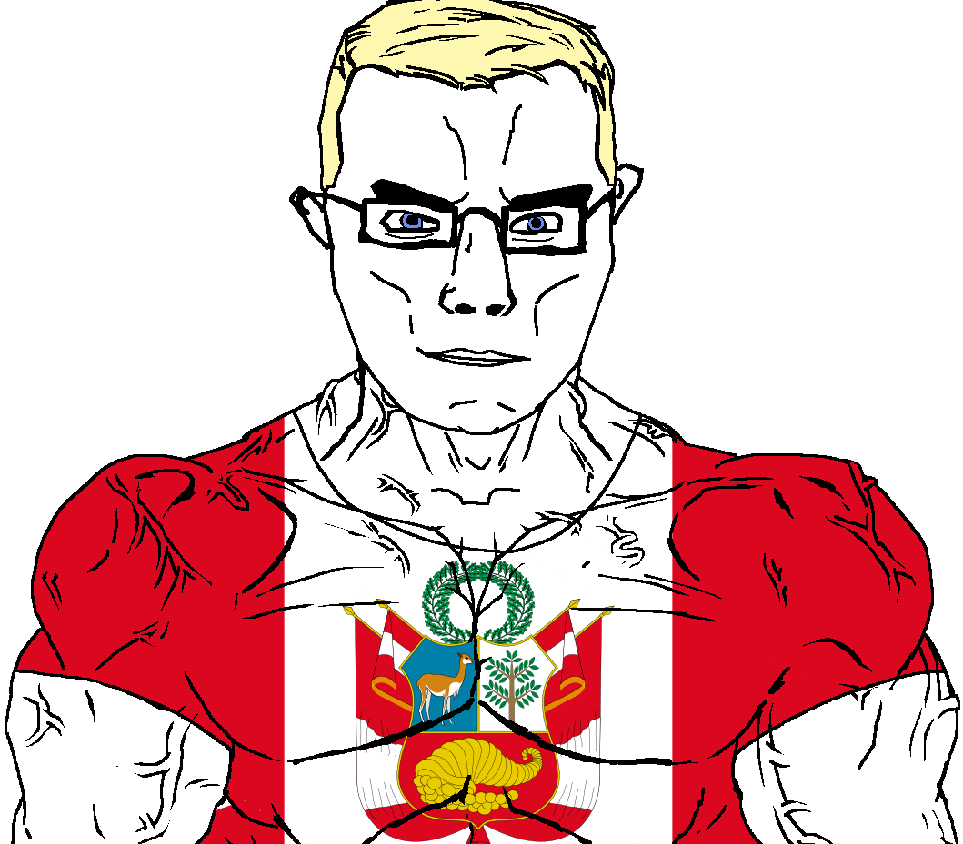 chudjak, chudjak front, muscular chud, aryan, a10 eyes, blonde hair, blue eyes, buff, closed mouth, deer