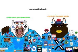 SoyBooru.com - 146748 - 2soyjaks america_first amphibian anime antenna antifa anya_forger atheism auron_macintyre azumanga_daioh batman black_lives_matter blm_logo blue_shirt blueberry blueberry_inflation bluesk.png