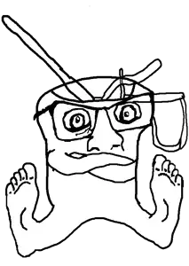 SoyBooru.com - 167647 - arms_crossed foot glasses meta_namefags meta_self_insert oil oil_can red_skin subvariant_condiment variant_feraljak zonky_(user).png