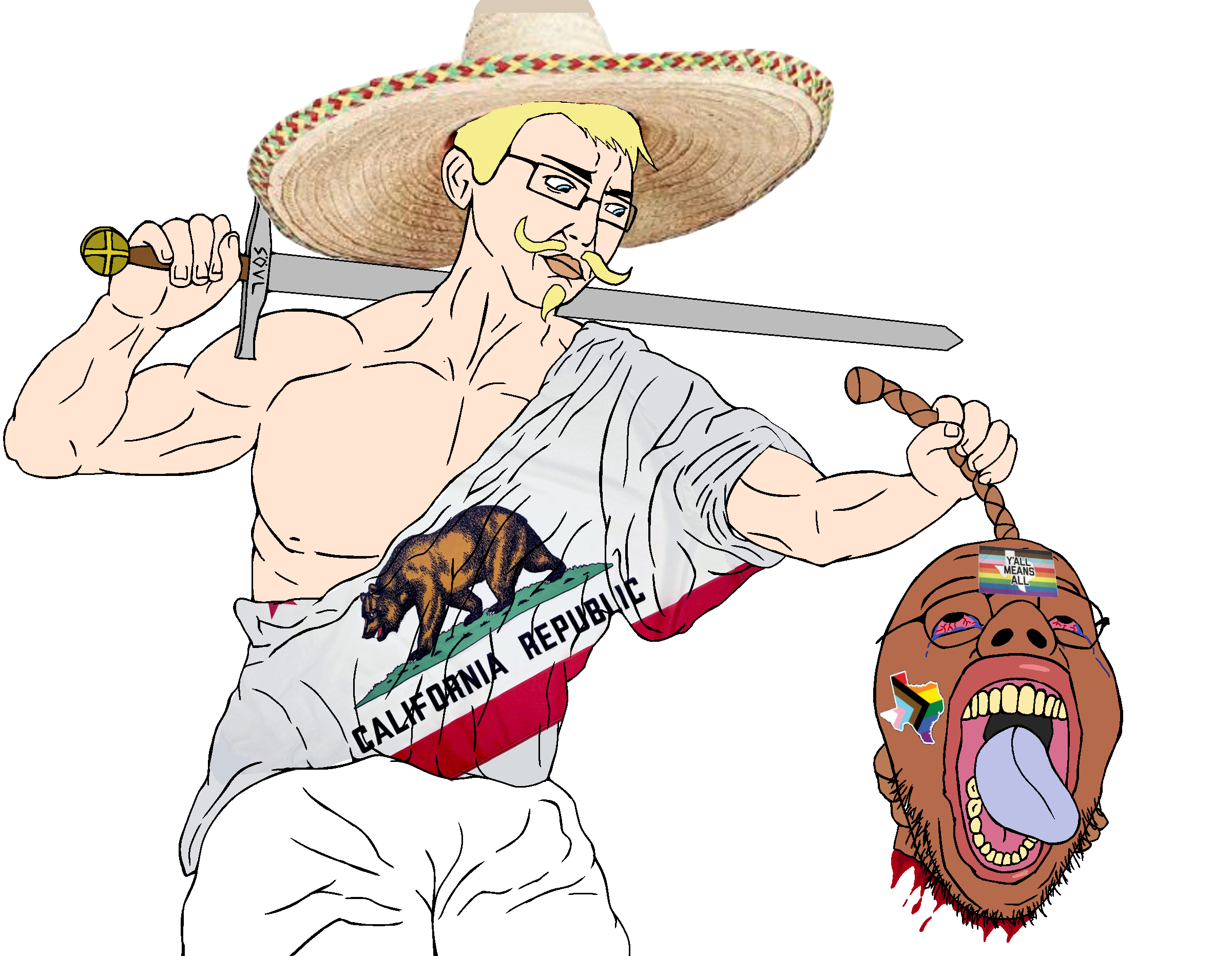 chudjak, isaac, mexico is white, ack, blonde hair, blue eyes, blue tongue, brown skin, california, castizo