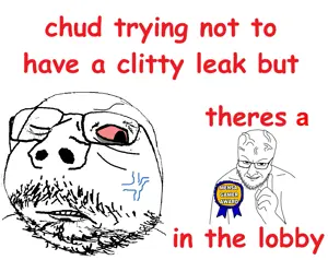 chud leaking at mensa gamer.gif