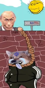 gapejak, wholesome soyjak, animal, animal abuse, arm, bloodshot eyes, clothes, crying, dog, dog ear