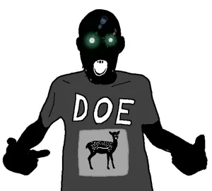 shirtjak, soyak, thougher, 2soyjaks, animal, arm, black skin, clothes, deer, doe