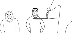 taceboi23, alicia, chudjak, markiplier soyjak, chudplier, hunky twink sex machine, hunky twink sex machine, 2 guys 1 chainsaw, chainsaw, execution