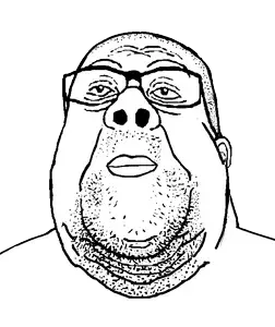 Fat reaction soyjak closed mouth.png