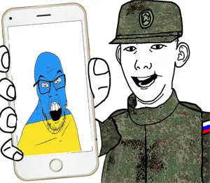 feraljak, kuzjak, 2soyjaks, arm, camouflage, cap, clothes, ear, emr pattern, flag