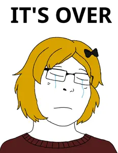 Derpson closed eyes sad crying its over.png