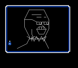 soyak, 1soyjak, bald, black background, cursor, eyebrows, forehead lines, frame, glasses, jawline