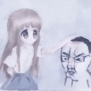 rika petting chud higurashi animated.gif