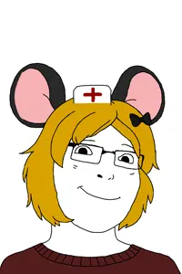 Derpson Mouse ears Nurse hat.png