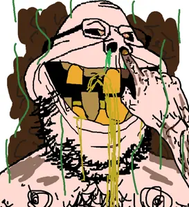 gapejak, babyjak, retarded gapejak, babyjak, caca, covered in poop, hair, hairy, hairy arms, hairy belly