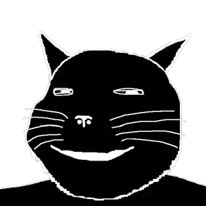 gapejak, massjak, massmeowjak, wholesome soyjak, animal, cat, cat ears, dyke, ear, ears