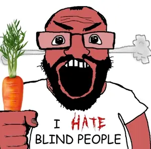 markiplier soyjak, science lover, oh my god she is so attractive, angry, balding, beard, big eyes, blind, carrot, fume
