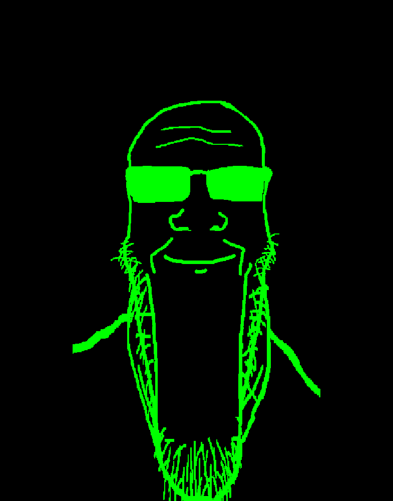 chudjak, markiplier soyjak, longplier, pol face, glowie, animated, arm, billions must die, binary, black background