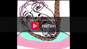 bernd, hanging troonjak, troonjak, ack, animated, bloodshot eyes, crying, dead, flag, glasses