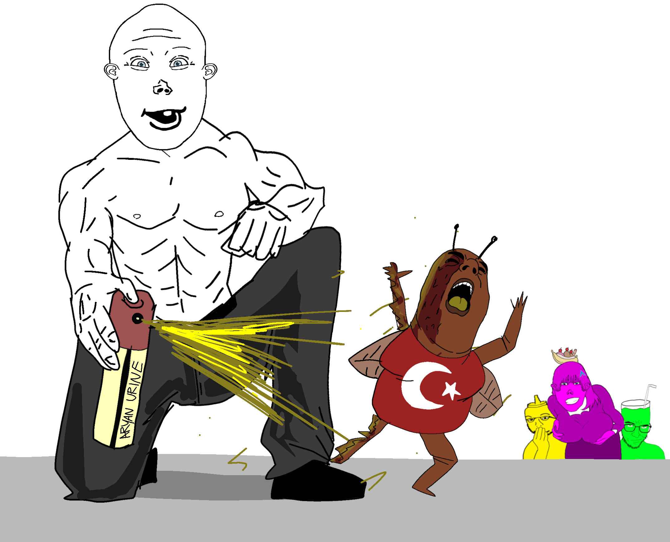 hydejak, nulljak, vlodson, zoopy ghouler, vlodette, vlodette (posed), femjak, a10 eyes, admin, animal