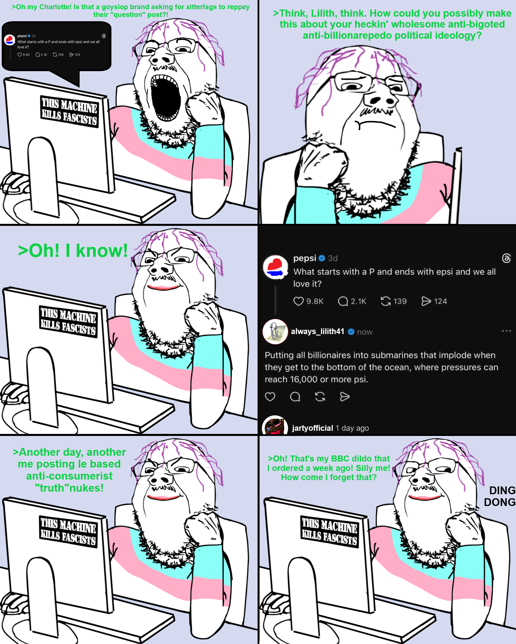 happy merchant, chudjak, gapejak, patrick, jartycuck, anti-billionare, balding, chair, clippy, closed mouth