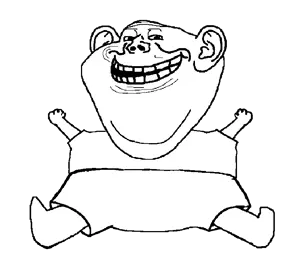 Troll face baby.png