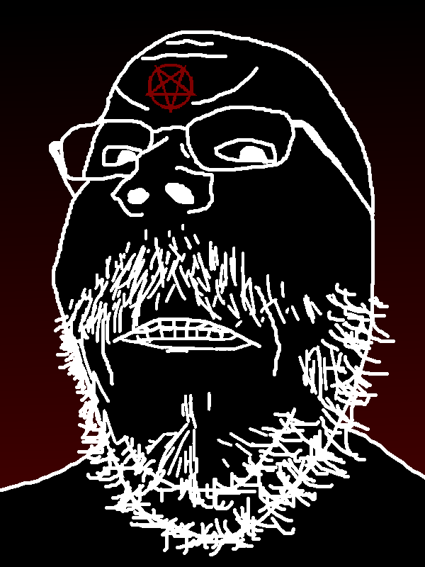 gapejak, mustached gapejak, nonexistent admins, nonexistent namefags, angry, background, bald, beard, black background, dark background