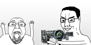 bernd, chudjak, dubstep gun, hands, hands up, open mouth, smile, stubble, white background