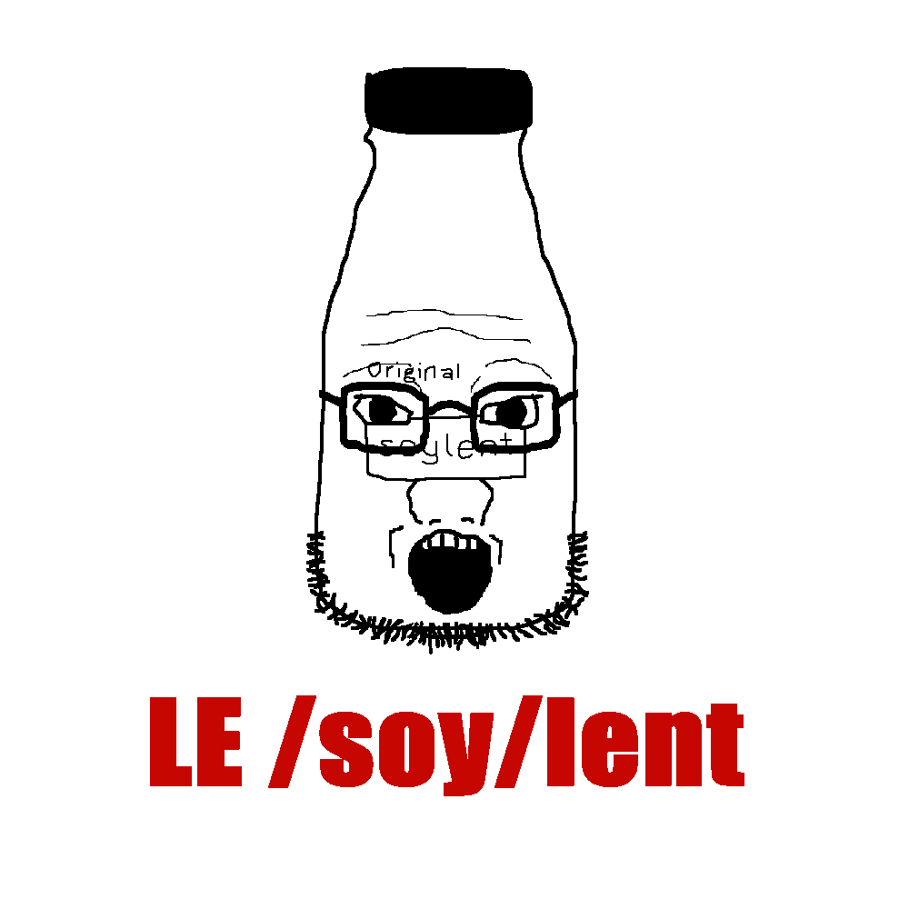 soyak, soyak front, /soy/, bottle, drink, english text, forehead lines, front view, glasses, joke