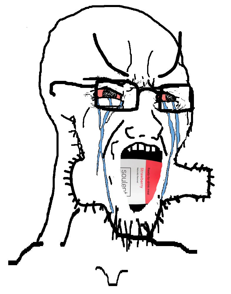 soyak, soyak (crying), angry, bloodshot eyes, crying, drink, glasses, open mouth, soy, soylent