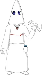 soytan, unknown, blue eyes, clothes, dress, full body, hat, kkk, nintendo, nintendo switch