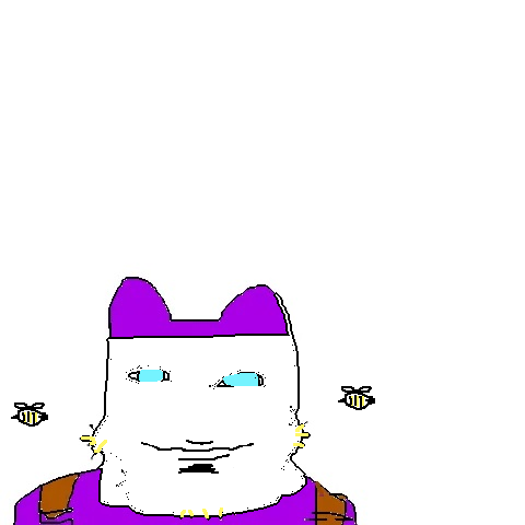jax (the amazing digital circus), jax pedo, chudjak, markiplier soyjak, chudplier, aryan, a10 eyes, animal, bee, blonde hair