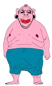 167495 - soybooru.com - morbidly_obese navel full_body fupa shorts pubic_hair gynaecomastia template nipple fat obese transparent_background template body_only soyjak_accessory penis headless beast standing.png