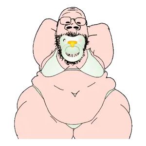 gapejak, babyjak, babyjak, animated, bald, beard, caca, explicit babyjak, fat, glasses