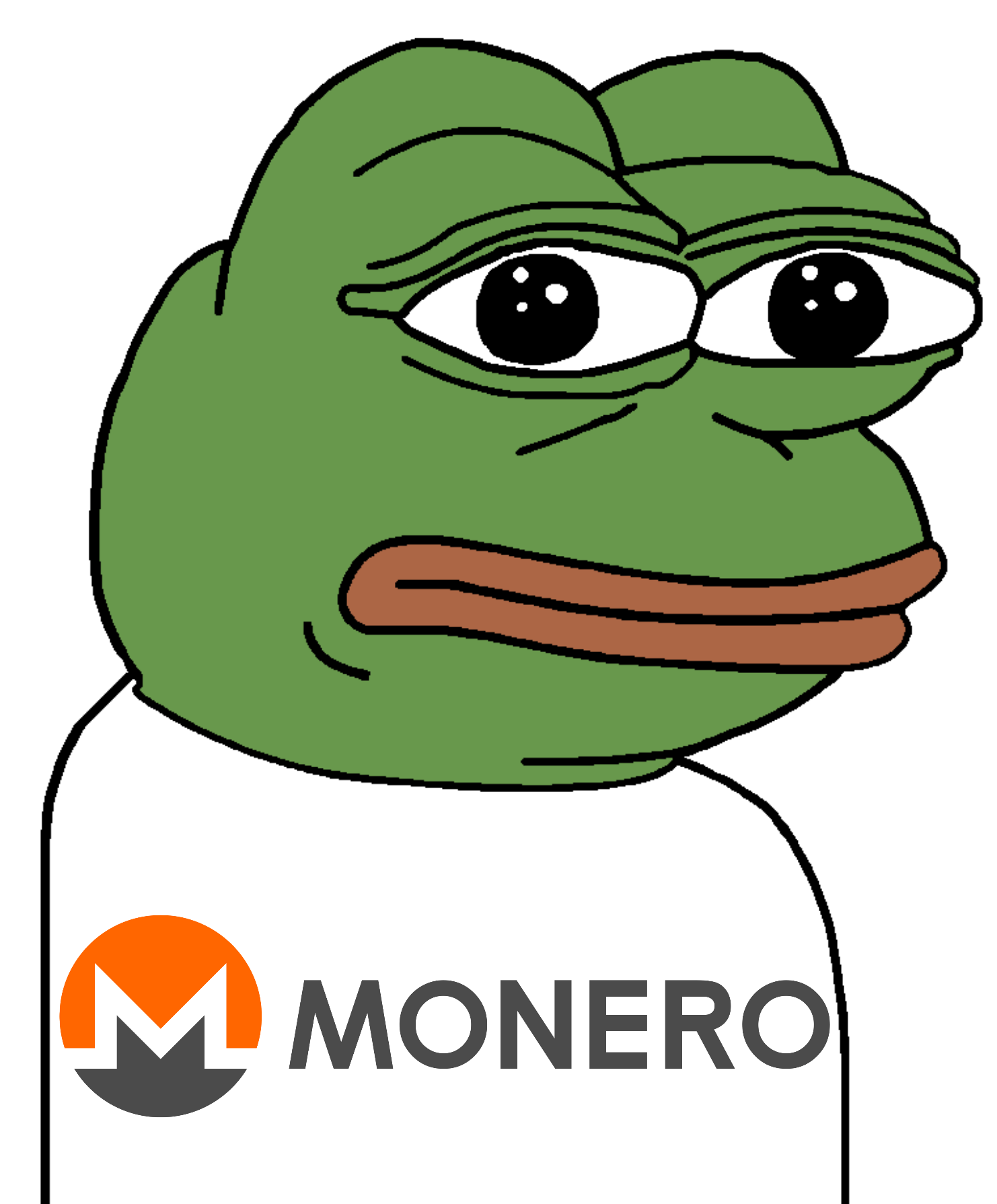pepe, amphibian, animal, closed mouth, clothes, cryptocurrency, foss, frog, green skin, lips
