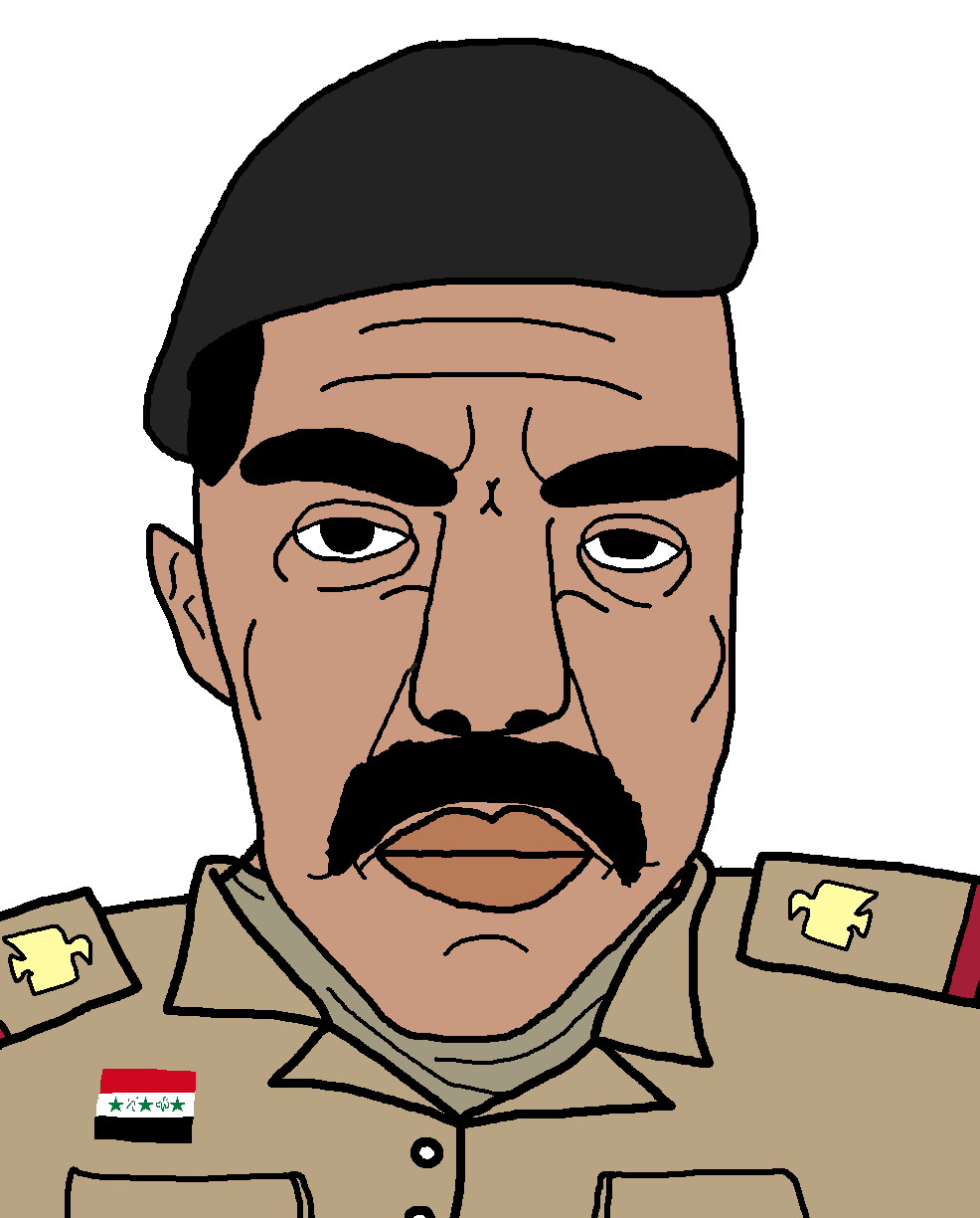 chudjak, patrick, arab, baathism, baathist iraq, big lips, black eyes, black hair, brown lips, brown skin