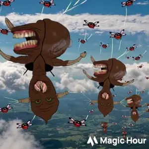chudjak, vlodson, jartycuck, jartyfly, patrick, jartycuck, slopjak, animal, animated, brown skin