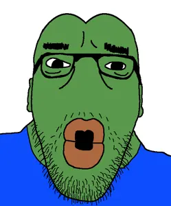 18505 - frog glasses green_skin merge no_nose open_mouth pepe soyjak stubble.png