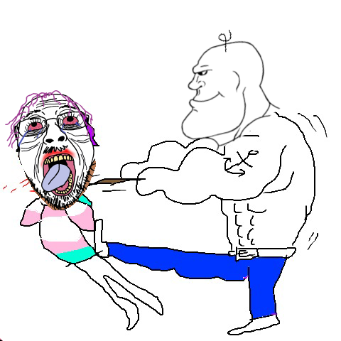 bernd, meximutt, mexiaryan, mexiaryan side, ack, anchor, bloodshot eyes, blue pants, buff, crying