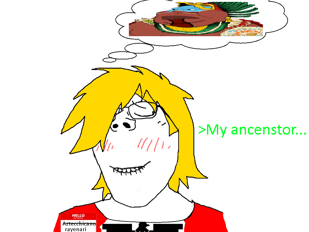 gapejak, meximutt, female gapejak, terryjak, femjak, 2soyjaks, arrow, aztec, big lips, biting lip
