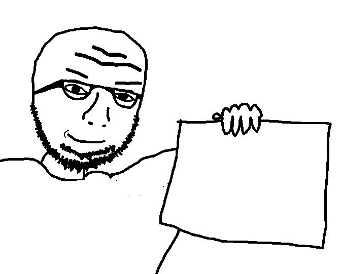 turrican, nulljak, nulljak 2, bald, closed mouth, eyebrows, forehead lines, glasses, holding object, holding paper