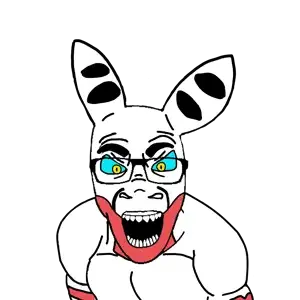 el perro rabioso, dovak, furry, glasses, open mouth, screaming, transparent background, yellow eyes