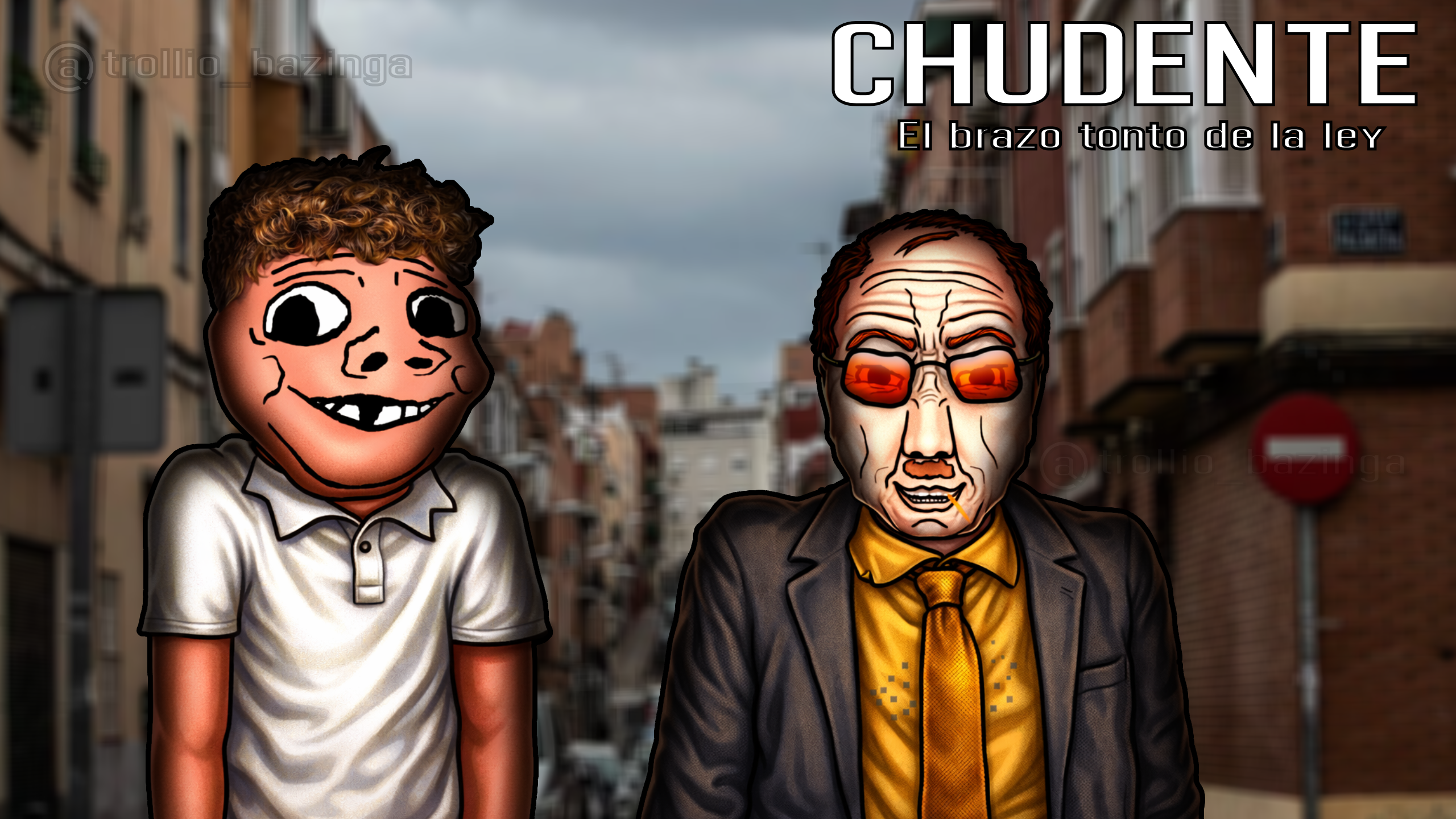 chudjak, gapejak, nathaniel, baby, bald, big eyes, blonde hair, brown hair, closed mouth, deformed