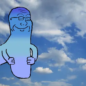soyak, sprokejak, arm, blue skin, calm, closed eyes, closed mouth, cold, cool, glasses