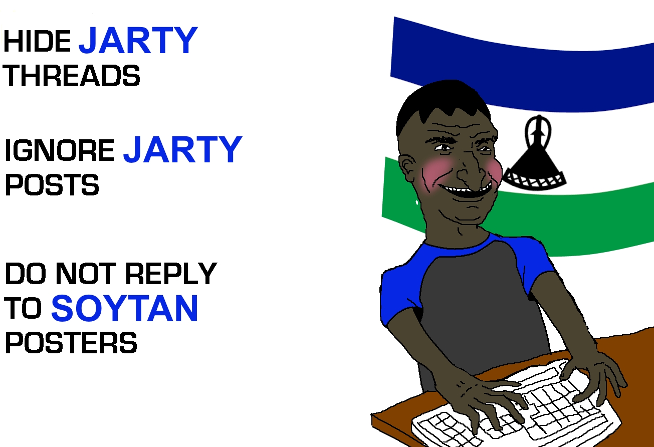 australian shitposter, anti soytan, black hair, black skin, blue shirt, clothes, english text, flag, fuggen jerdee, hair