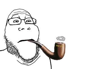 Markiplier2 soyjak smoking une pipe.gif