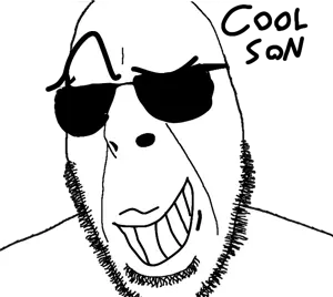 cobson, bald, edit, glasses, smile, sunglasses, white skin