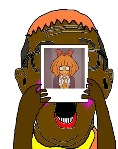 185081 - soybooru.com - ear orange_shirt orange_hair red_lips hunky_twink_sex_machine nigger blush ongezellig avgn zartypedo hair dark_brown_skin zarty bimmyjak zartycuck ongezellig brown_skin.png