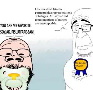 185373 - soybooru.com - pissluffare text not_oc 2023 mihama_chiyo 1soyjaks anime comic azumanga_daioh-3.jpg