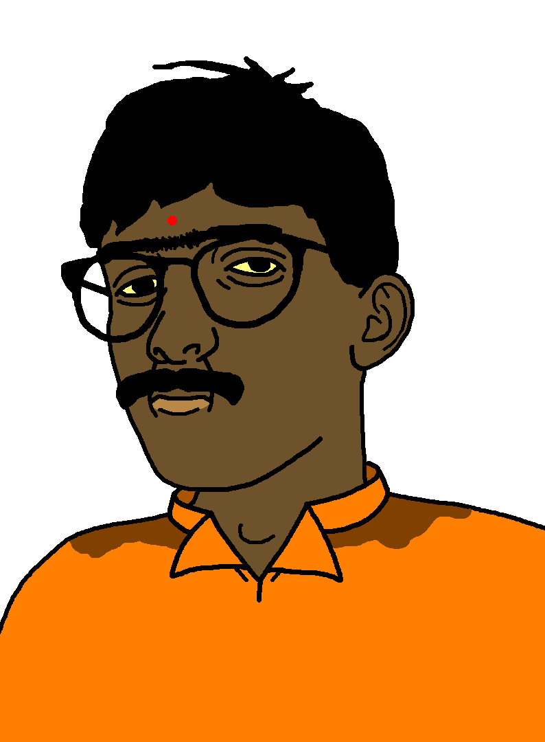 soyquote, adams apple, bharat, bindi, black hair, brown skin, ear, eyebrows, glasses, hair