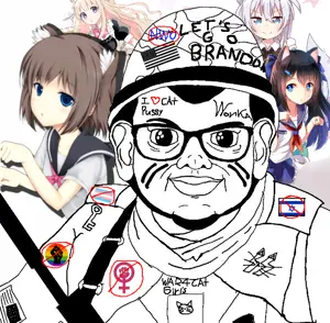 brandon, oh my god she is so attractive, animal, anime, black lives matter, cat, cat ears, closed mouth, clothes, combat helmet